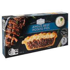 Angus Beef Potato Pies 2 Pack 440g